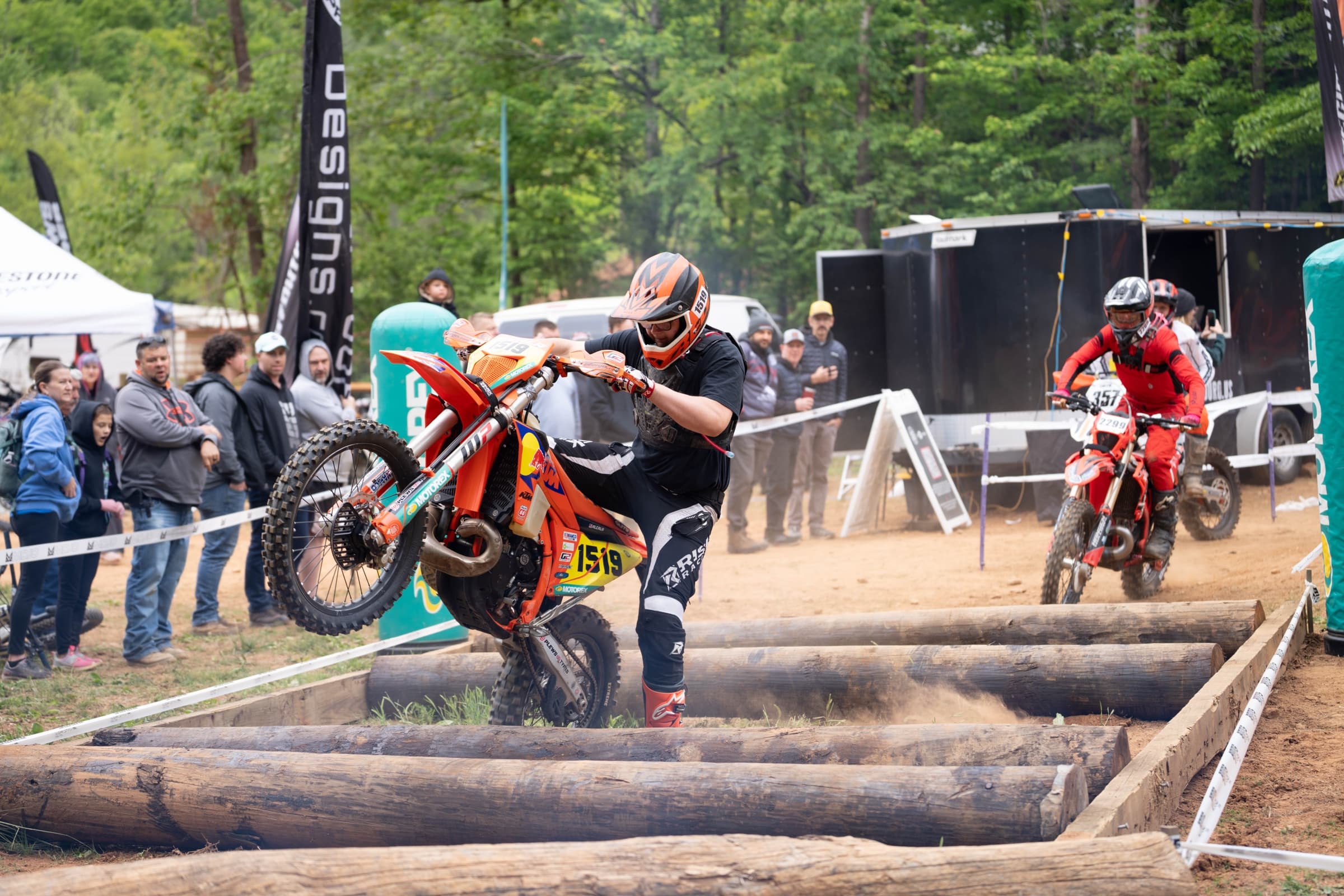 Motocross action photography