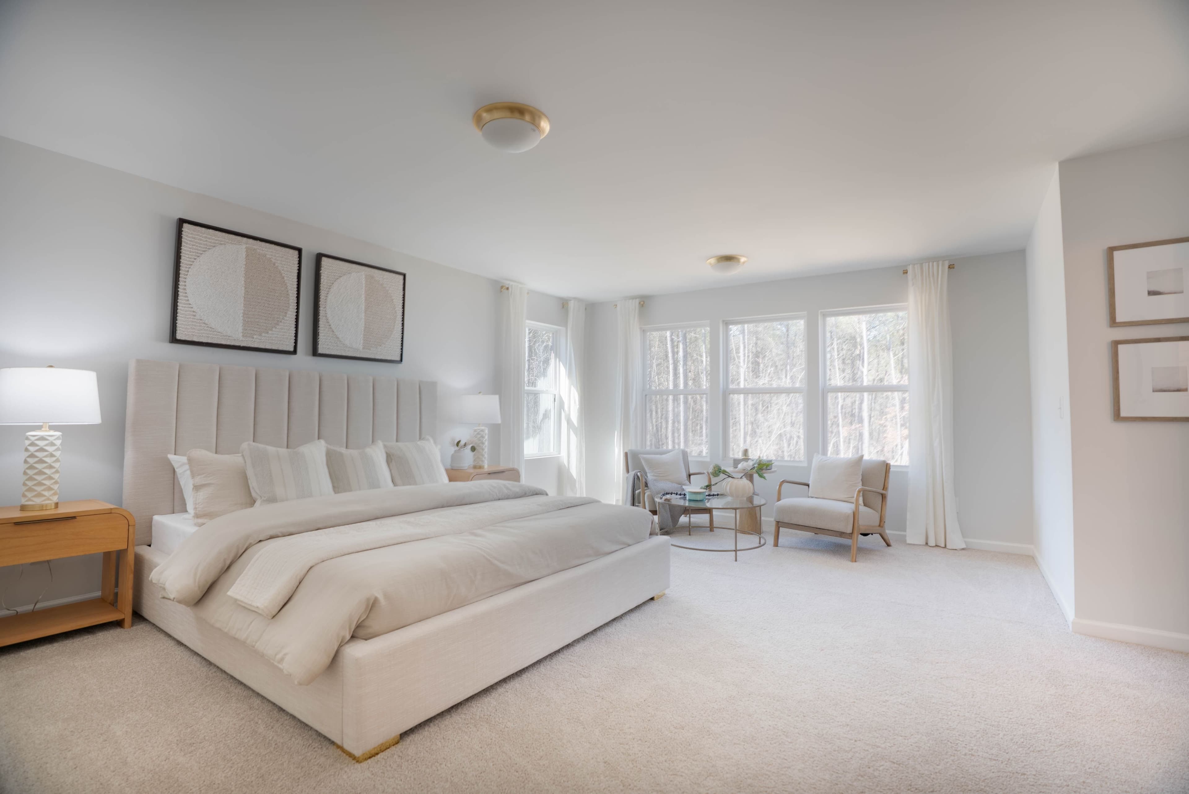 Real estate bedroom photography